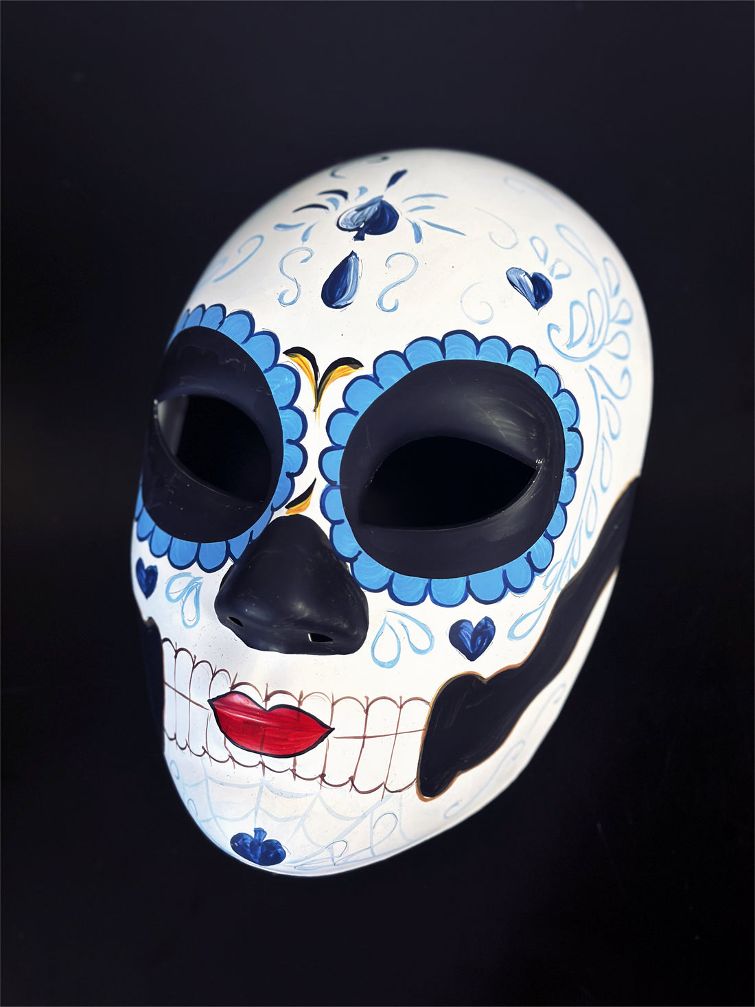 Sugar Skull Mask - Blue