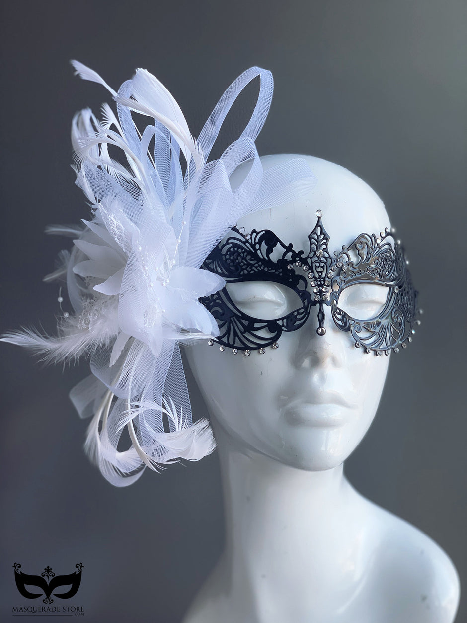 Prom Ride Cast Mask Prom Masquerade Masks - Elegant & Trendy Masks for Prom Night ...