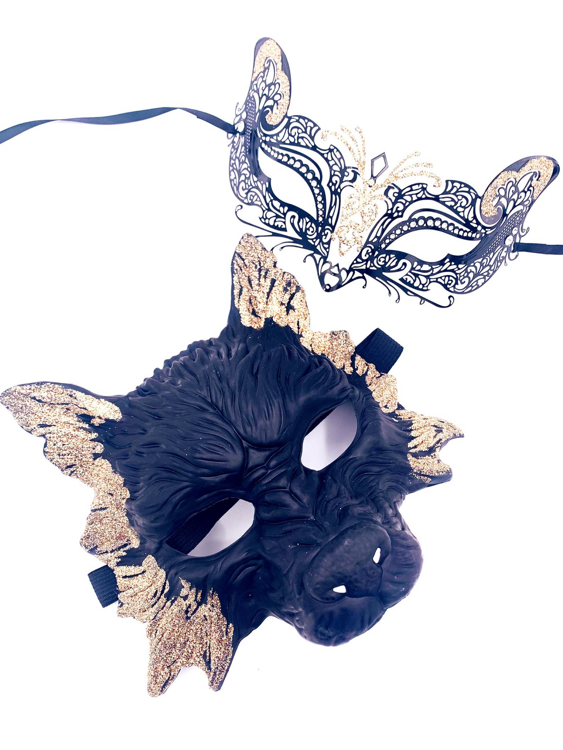 Wolf &amp; Kitty Pair - Black