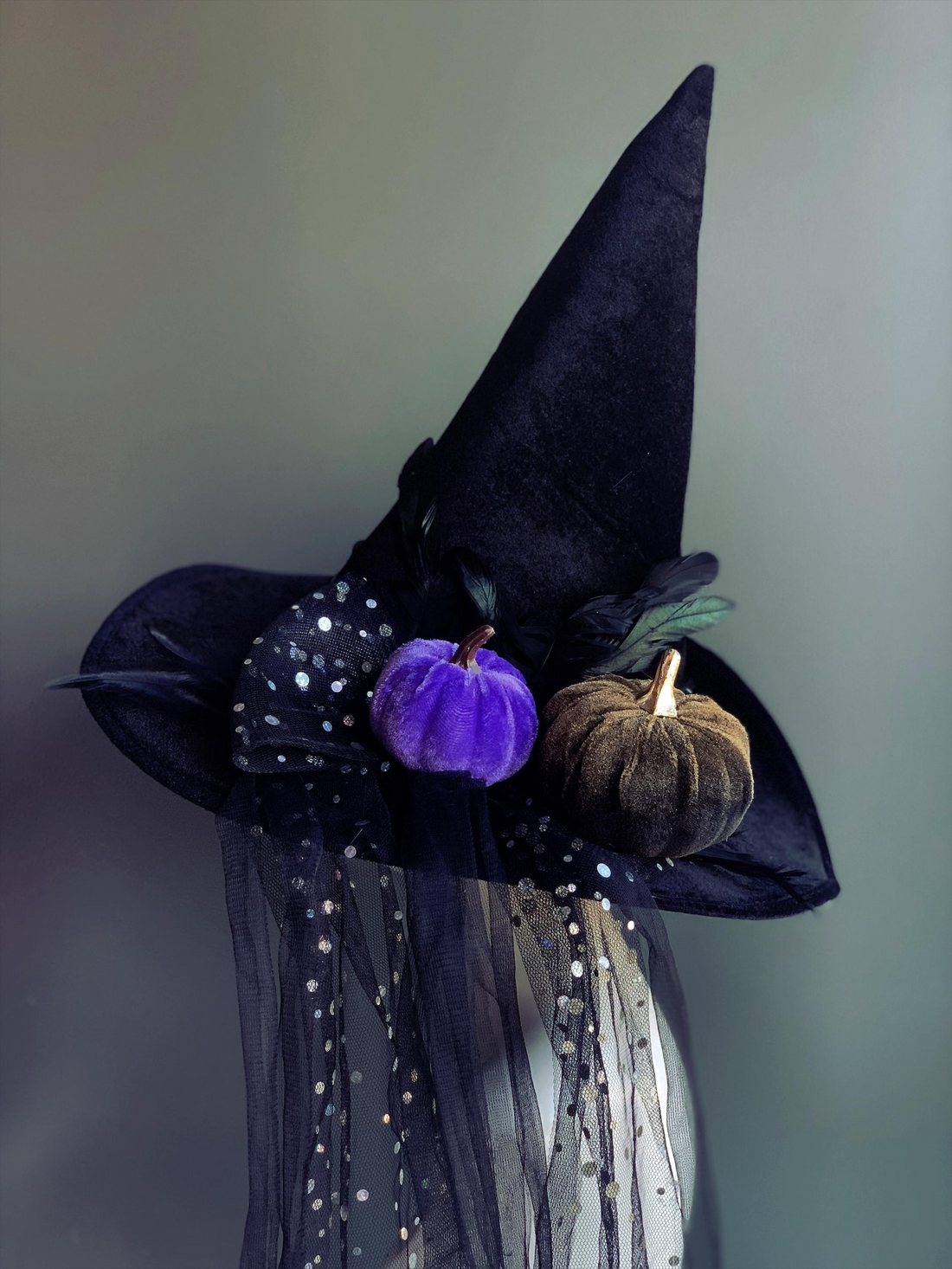 Pumpkin Charm Witch Hat