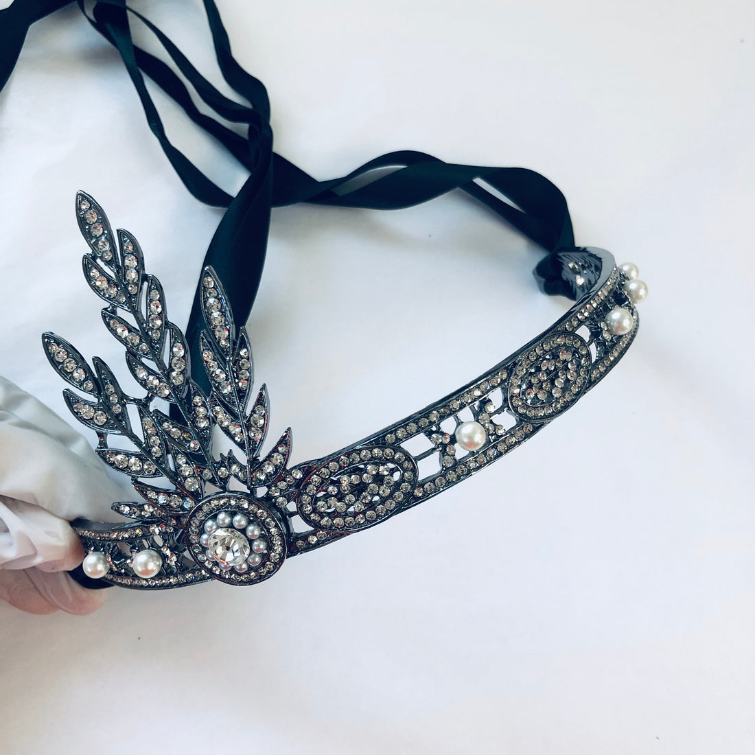 Great Gatsby flapper jewel headpiece