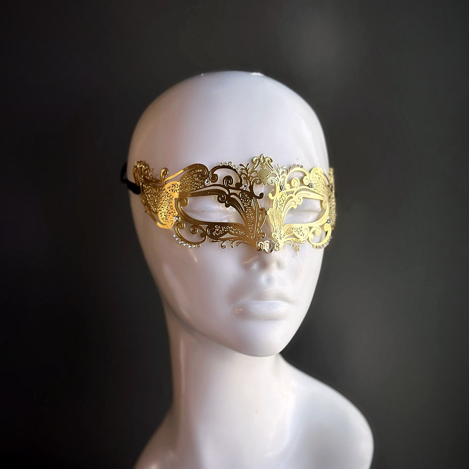 Kids Gold Mask - 3yrs &amp; up