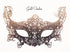 Elegant gold ombre lace masquerade mask, Venetian lace eye mask for women, perfect for masquerade balls, prom, weddings, and Halloween costumes.