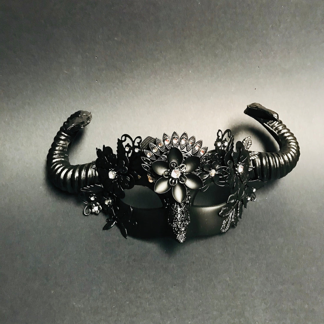 Mythical Horn Masks - Black