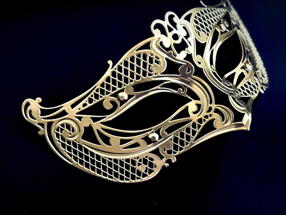 Ornate Gold Mask - Kids