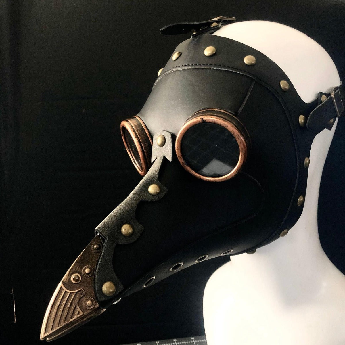 Black Plague Doctor Mask