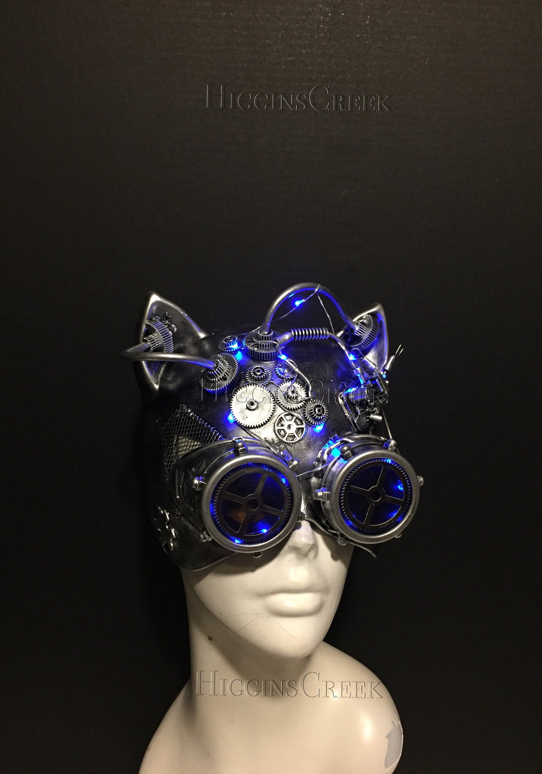 Steampunk Cat - LED Lights