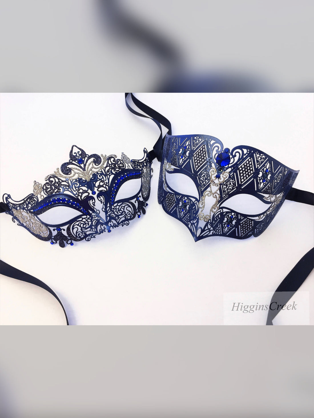 Deep Blue Mask Pair