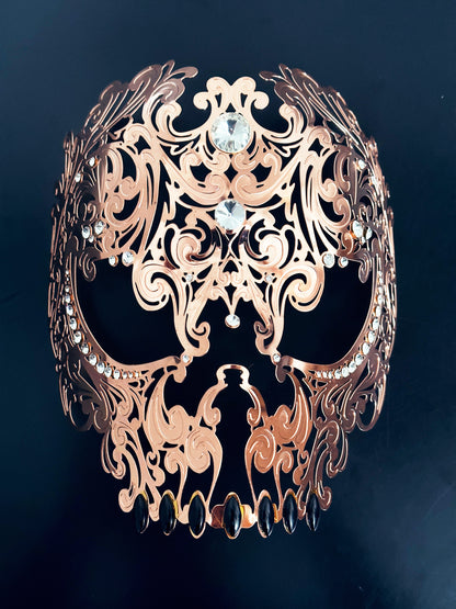 Metal Skull - Rose Gold