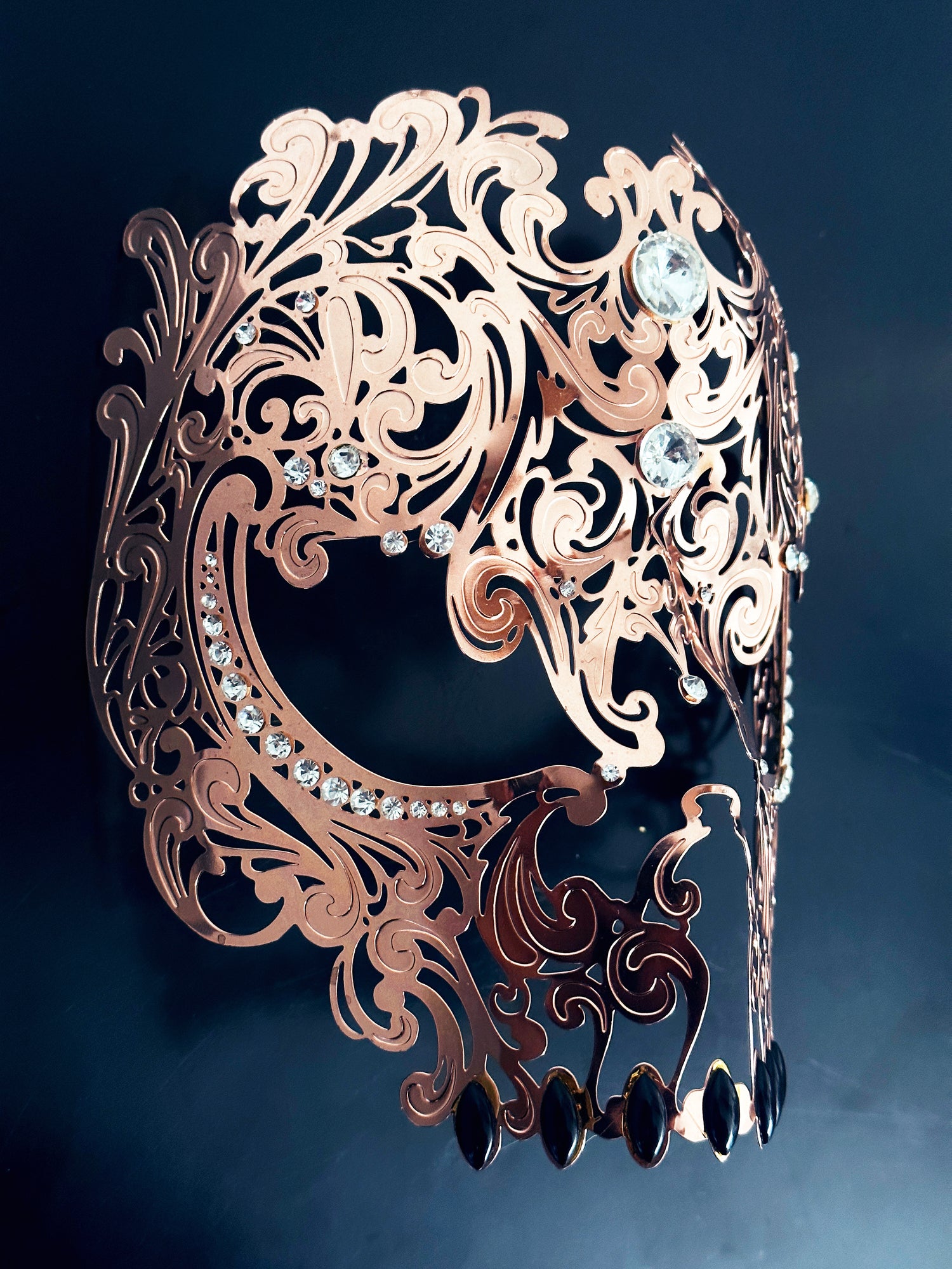 Metal Skull - Rose Gold