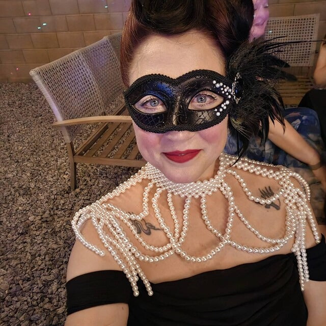 black and gold masquerade dress Black Gold Masquerade Mask Women Metal