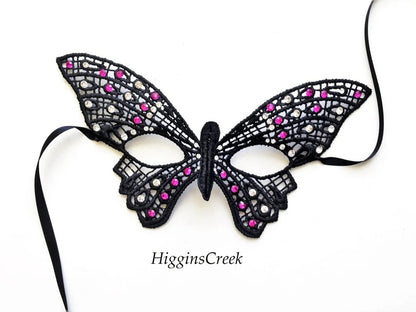 Little Wings – Black Kids Butterfly Mask