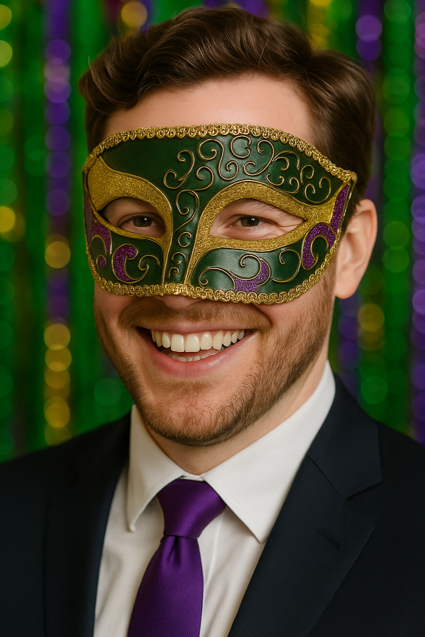 Bulk set of Mardi Gras men&