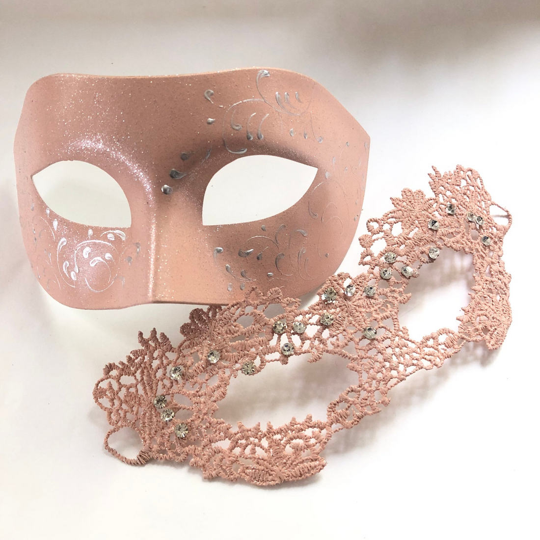 Rosé Elegance – Rose Gold Pair