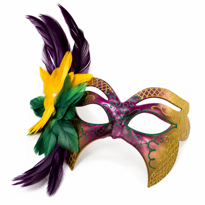 Carnival Radiance Mask-Purple Gold