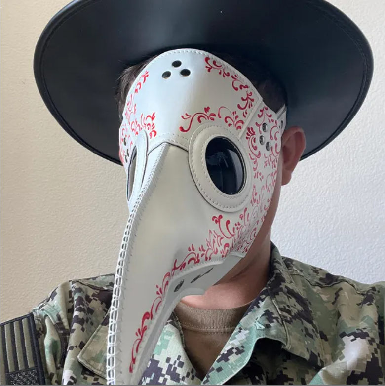 Plague Doctor Masks for Sale | Leather & Steampunk Costume Masks ...