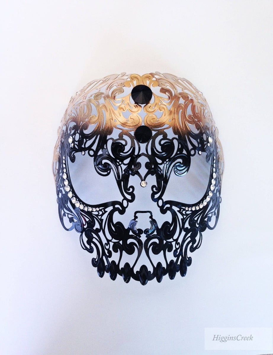 Ombre Metal Skull Mask