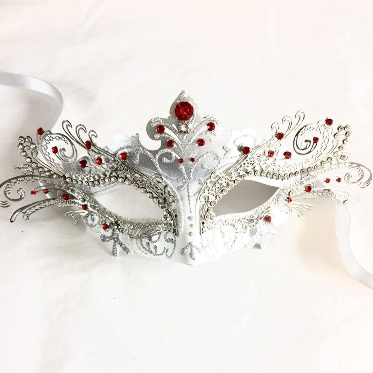 Rhinestone Fox Mask