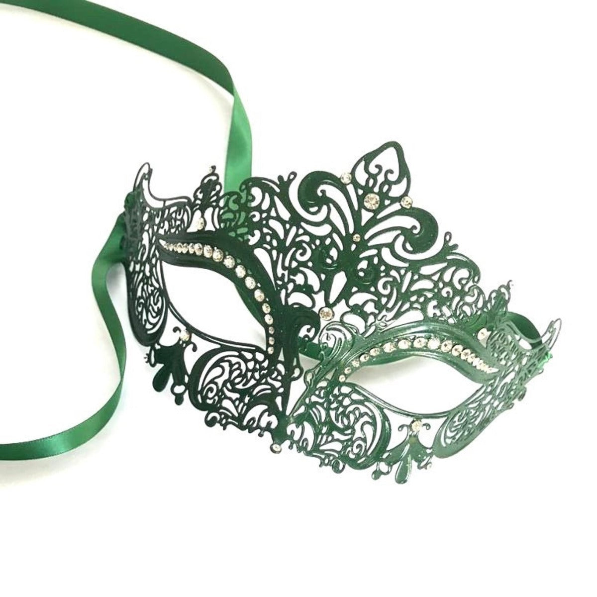Venetian Masks - Emerald Green