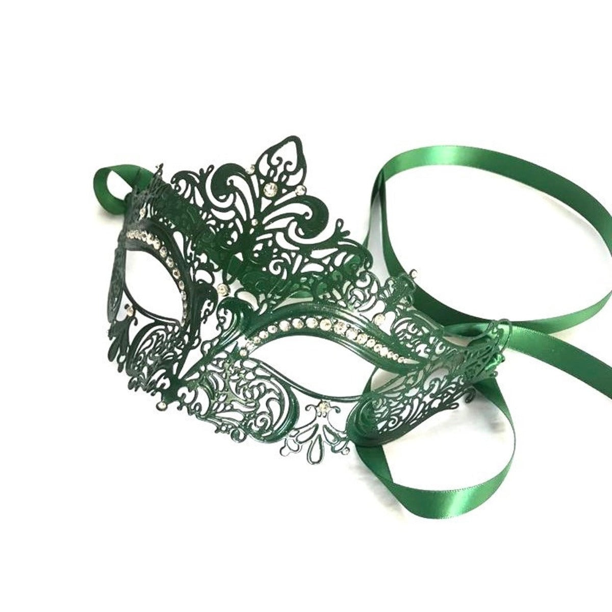 Venetian Masks - Emerald Green