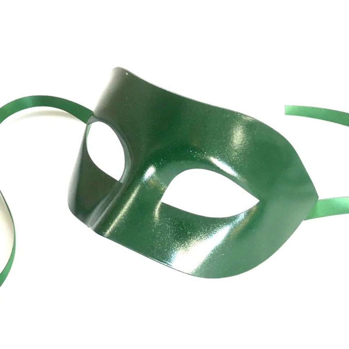 Couples Emerald Green Masquerade Mask Set