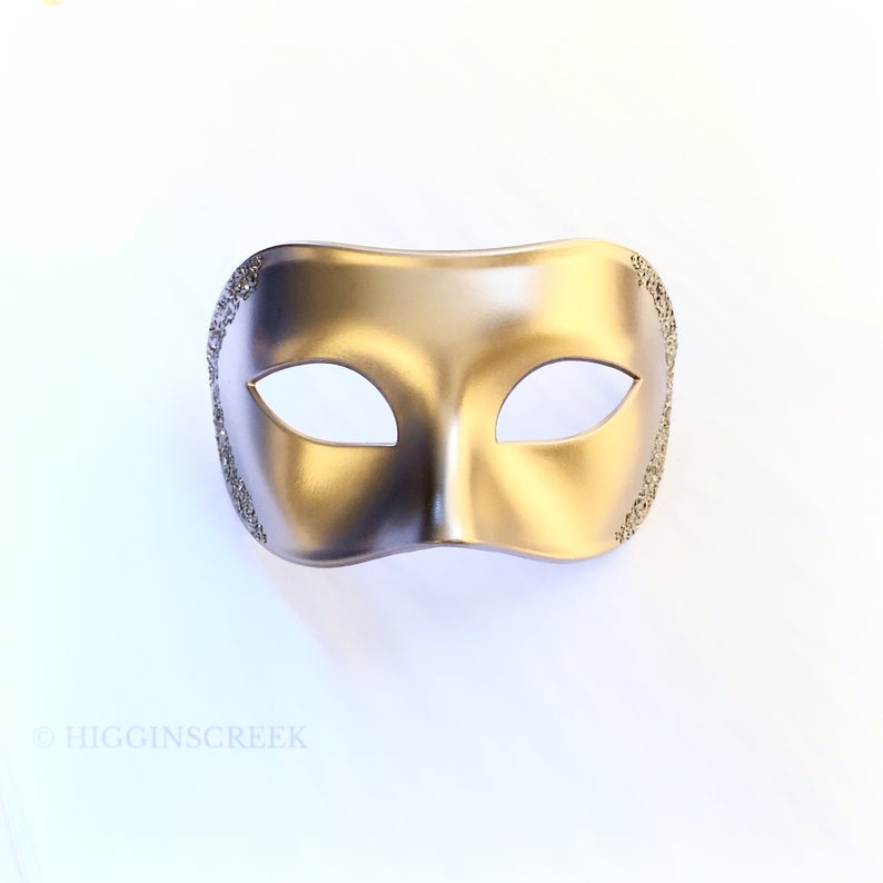 Venetian Filigree Mask - Gold